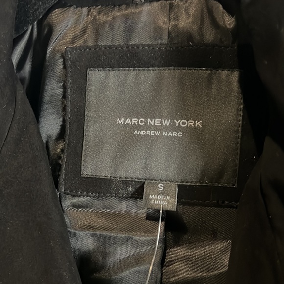 Black suede Moro jacket NWT - Picture 2 of 4